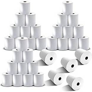AJ 2 inch 58 mm -25 mt Thermal Paper Rolls for All Billing Machines/Cash registers/Bluetooth Printers etc (set of 10 roll) Thermal Cash Register Paper