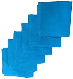 UPAREL Premium Cotton Handkerchief for Men - Blue ["Blue"] Handkerchief