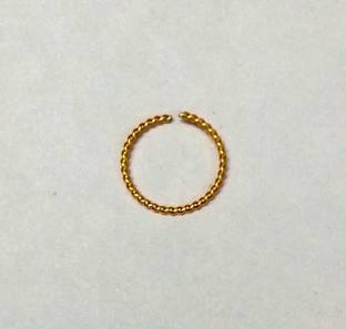 Tiyafashion Gold-plated Plated Alloy Nose Ring