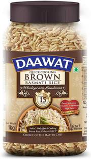 Daawat Brown Basmati , Brown Basmati Rice (Full Grain, Boiled)