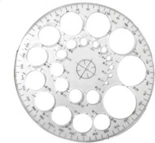 AJANTA PROTECTOR CIRCLE SCALE 360 DEGREE Ruler