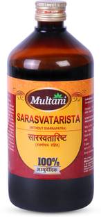 Multani Saraswatarishta Syrup | Increase Concentration Power & Memory - 450ml