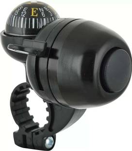 Sqoota Bicycle Navigation Direction Finder Handel Bar with Compass Bell (Black) Bell