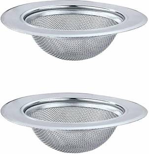 Swilco Kitchen Sink Stainless Steel Push Down Strainer