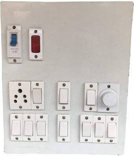 Lucix (10 Switches,1 Sockets,1 Indicator,1 Regulator & 1 MCB) 15 A Two Pin Socket () 15 A Two Pin Socket