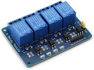 TRUSTECH RS 16220 Isolated Optocoupler Driver Expansion Board Relay Module 4CH 5Volt Power Supply Electronic Hobby Kit