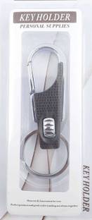HOUSEOFTRENDZZ PREMIUM QUALITY HOOK LOCKING BELT KEYCHAIN FOR ALL TYPES OF KEYS Key Chain