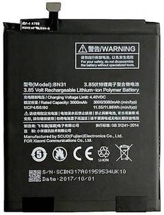 LIFON Mobile Battery For  Xiaomi Mi Redmi Y1 / Mi Redmi Y1 Lite