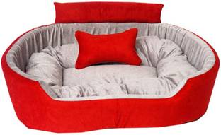 TRANDING STYLISH Luxury Coller Sofas , Beds With Haddi For Dog And Cat M Pet Bed