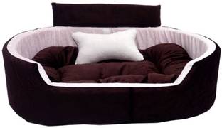 Furry Smile Simple Letest Beds , Sofas & Chair With Collar & Haddi For Dog And Cat M Pet Bed