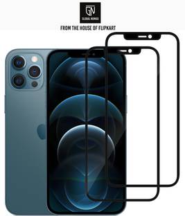 GLOBAL NOMAD Edge To Edge Tempered Glass for Apple Iphone 12 Pro Max