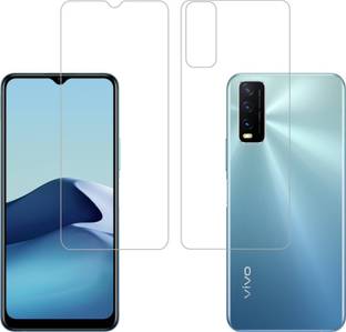 Mobzen Front and Back Tempered Glass for vivo Y20G, V2037, V2065, y20g