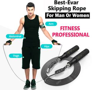 Best-Quality-Hub Skipping Ropes For Men Gym Jumping rassi jumping ropes for men Freestyle Skipping Rope