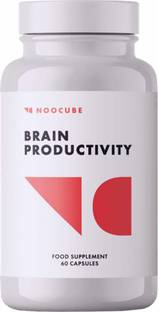 NOOCUBE Brain Productivity 750mg (60 Veg Cap) Capsules For Memory Focus