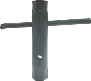 FIXKIT spark plug opening tool Double Sided Pipe Wrench with Tommy Bar Double Sided Pipe Wrench