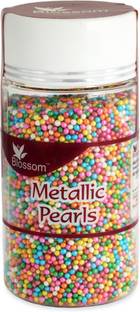 Blossom Edible Rainbow Sprinkle Balls for Cake Decoration & Toppings Sprinkles