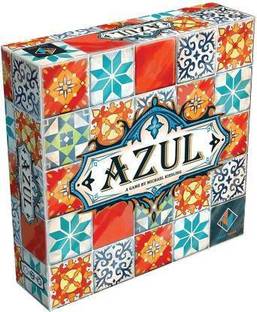 Dherik Tradworld Azul Board Game Strategy Board Game Mosaic Tile Placement Game Family Board Game for Adults and Kids Board Game Accessories Board Game Board Game Accessories