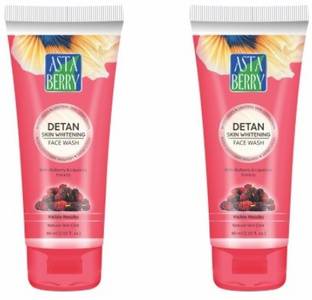 ASTABERRY DETAN Skin Whitening (Pack of 2, 200ml) Face Wash