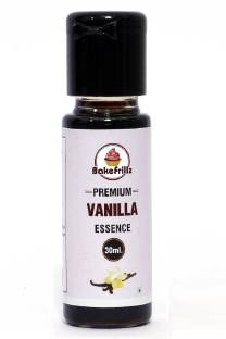 Bakefrillz Vanilla Essence for baking cake, ice creams, puddings, sweets, 30 ml Vanilla Liquid Food Essence