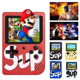Planet of Toys Sup Hand Held Portable Video Game for Kids 400 Games 32 GB with Mario,Contra,pacman,Snowbros