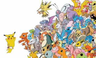 Pokemon Desktop Backgrounds Poster Paper Print