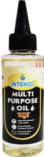 intenzo 3 In1 Multipurpose oil For Sewing Machine, home appliances 125ml New Pack Clear Color 125 ml Sewing Machine Oil