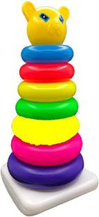 JVTS 7 Stacking Rings For Toddlers (Multicolor)