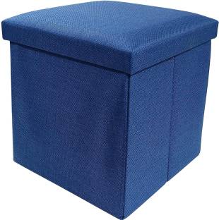 MS MODSTYLE Portable & Foldable Storage Stool for Living Room (363-9) Polyester, Weight Capacity-100 KG Living & Bedroom Stool