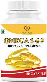 vnaturaa Omega 3,6,9 FLAXSEED OIL SOFT GEL CAPSULE