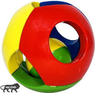 Pleasure Treasure Jingle Ball, Rattling Ball for Babies Rattle