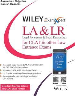 Wiley's Examxpert Legal Awareness & Legal Reasoning (La & Lr) for Clat & Other Law Entrance Exams