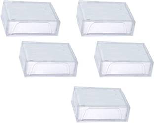 JSMSH New Transparent Safe Visiting/Business Name Card Box 100 Card Holder