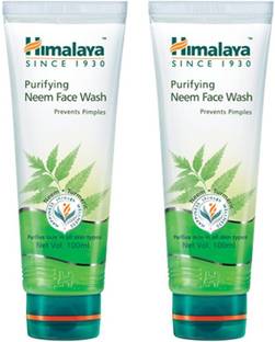 HIMALAYA Purifying Neem  100 ml Pack Of 2 Face Wash