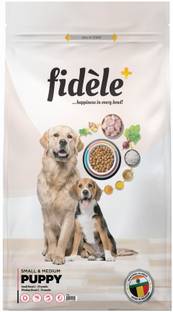 FIDELE + Small & Medium Puppy Chicken 12 kg Dry Young Dog Food
