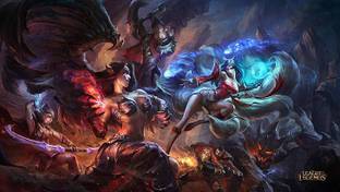 League Of Legends (Video Game) Poster Paper Print