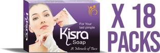 KISRA Pimple Care Soap for Acne, Sun Tan, Blemishes, Fine Line, Darkspots |Men, Women