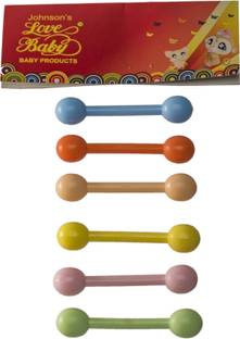 LOVE BABY Baby Teether Pk of 6 Teether