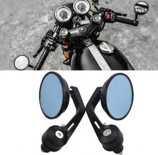 DvineAutoFashionZ Manual Rear View Mirror, Passenger Side, Driver Side For Universal For Bike Standard 350 Twin Spark, Super Splendor, Thunderbird 350, Universal For Bike