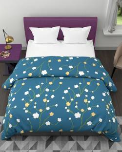 STEVE Floral Double Comforter for  Mild Winter