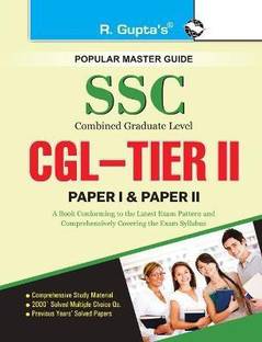 Ssc Staff Selection Commission Combined Graduate Level Tier - II & Tier - III (Paper I & II)  - Recruitment Exam Guide 2024 Edition