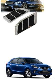 PROEDITION Car Fender Side Vents ABS Fender Stickers Decorative Air Flow A240 Matte, Glossy, Chrome Toyota Glanza G Petrol Side Garnish