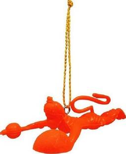Yashica Traders Hindu God Idol Flying Hanuman Ji Car Single Pocket