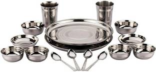 Flipkart SmartBuy Pack of 16 Stainless Steel Dinner Set