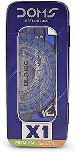 डोम्स X1 Mathematical Drawing Instrument Box Pack of 1 ज्योमेट्री बॉक्स