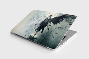 Yuckquee Anime Laptop Skin/Sticker/Vinyl for 14.1, 14.4, 15.1, 15.6 inches for HP,Asus,Acer,Apple,Lenovo printed on 3M Vinyl, HD,Laminated, Scratchproof A-17 Vinyl Reusable Laptop Skin Compatible for 15.6 inch
