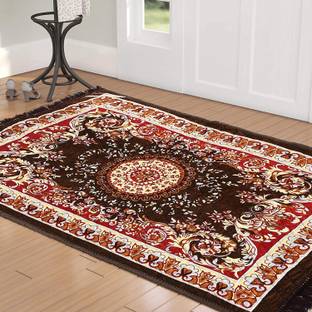RRC Brown Velvet Area Rug