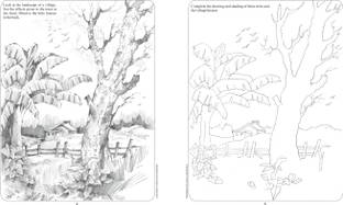 Know About Pencil Shading - Landscapes - English ( Set Of 5 Books ) 200 Pages