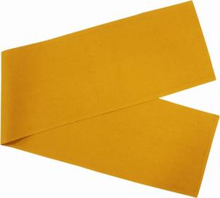 AIRWILL Yellow 152 cm Reversible Table Runner