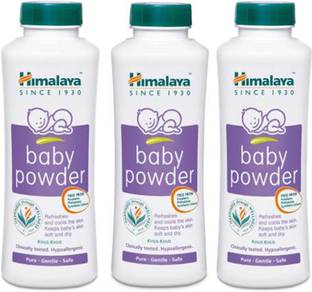 HIMALAYA baby pawder pack of 3 (50g)