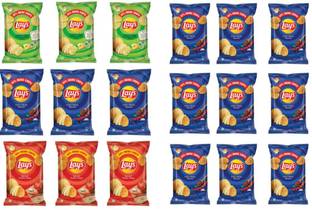 Lay's Green, blue and Red combo pack 540 gm Chips